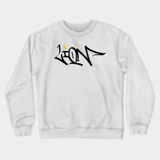 childhood cancer awareness lion Crewneck Sweatshirt